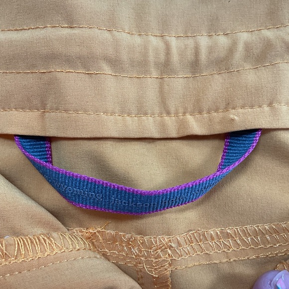 Stio Yellow Track Pants with Elastic Waistband and Tapered Legs - Picture 3 of 6